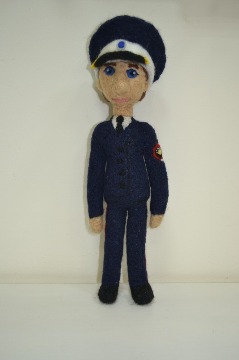 Номинация кукла как детская игрушка Сячина Арина 12 лет  Полицейский диплом 1 степени